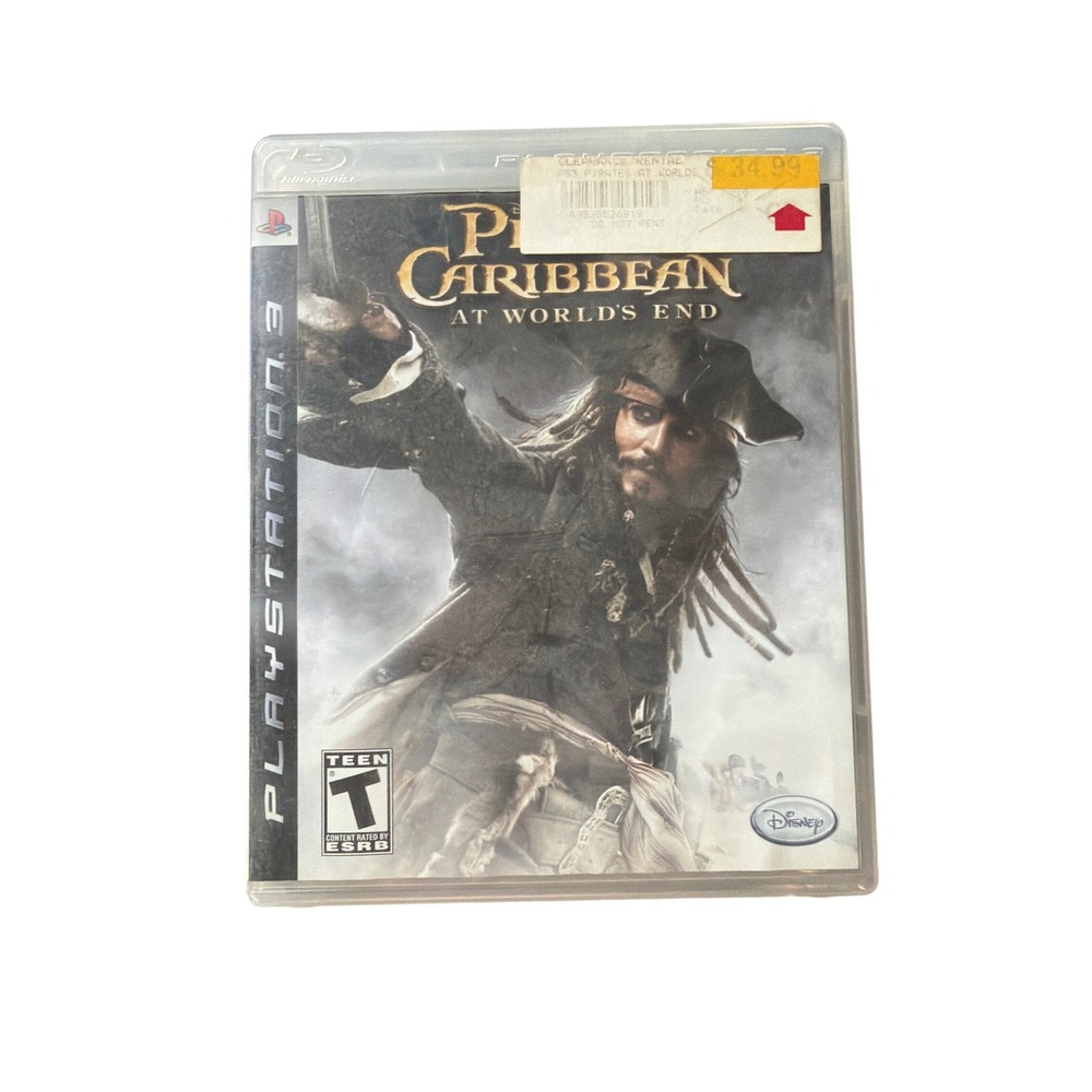 Pirates of the Caribbean At Worlds‎ End Sony PlayStation 3 PS3 Game Disney CIB